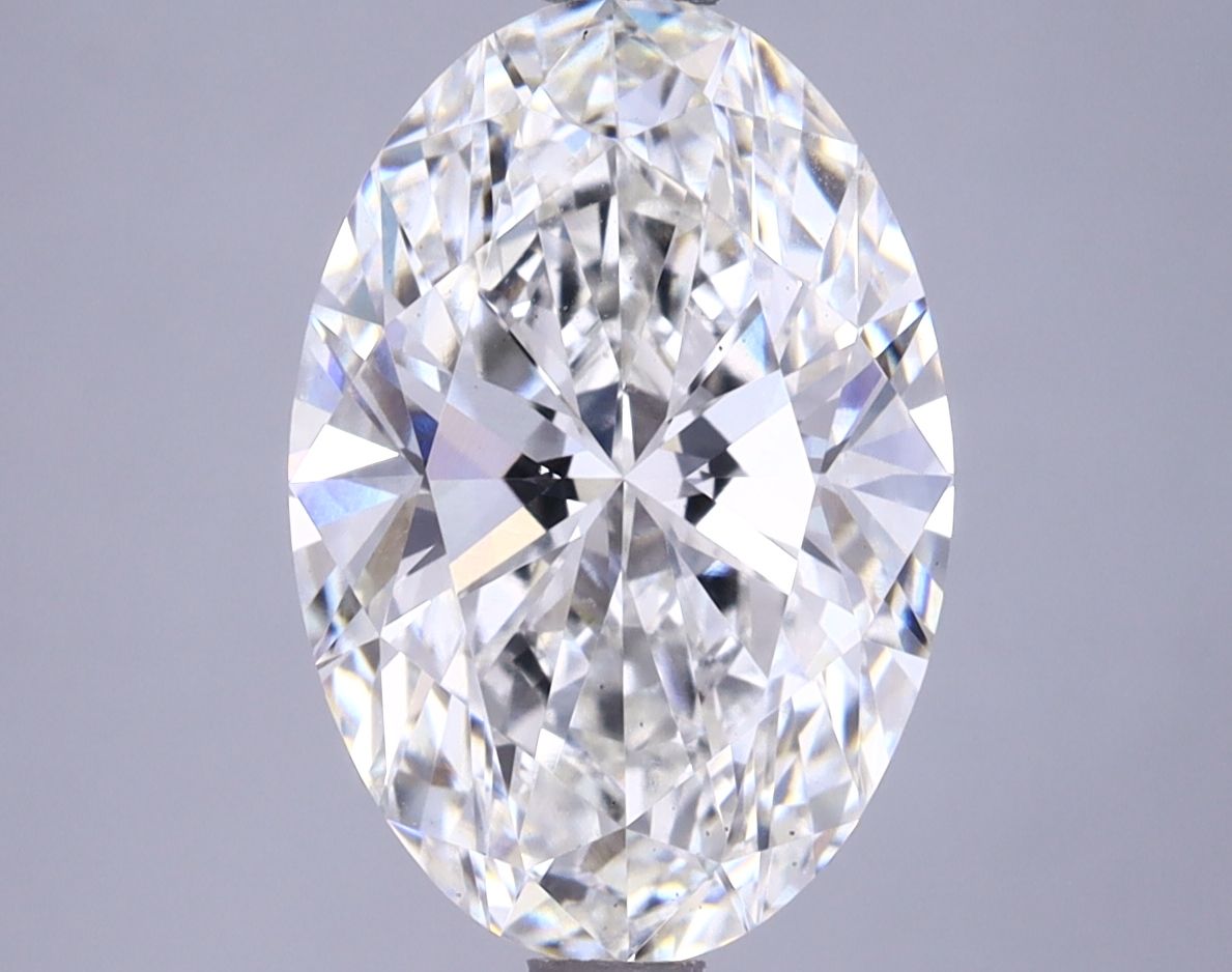 3.79 ct. oval Lab Grown Diamond front image