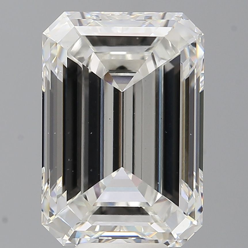 9.02 ct. emerald Lab Grown Diamond front image