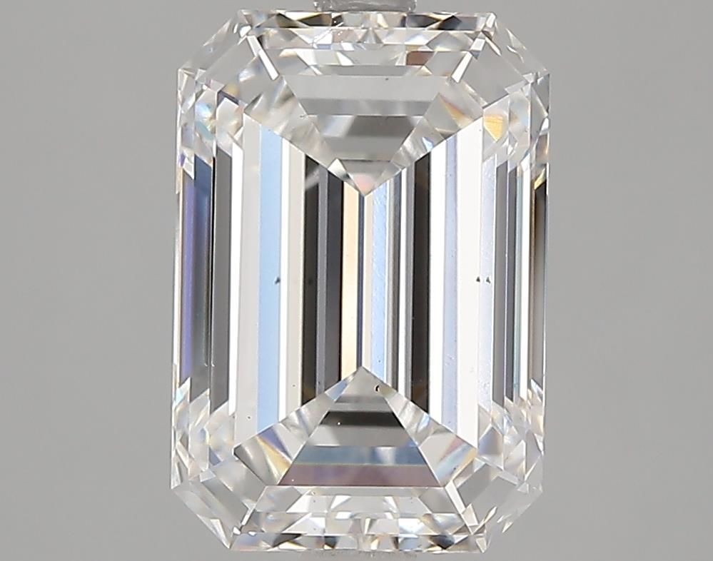3.36 ct. emerald Lab Grown Diamond front image