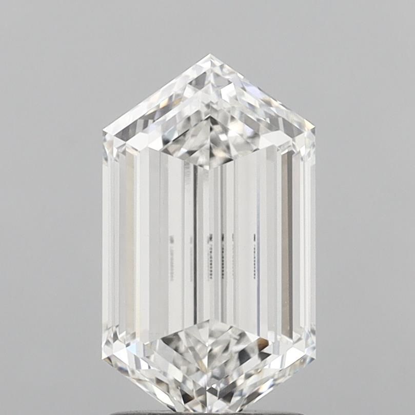 3.09 ct lab-grown Hexagonal Diamond