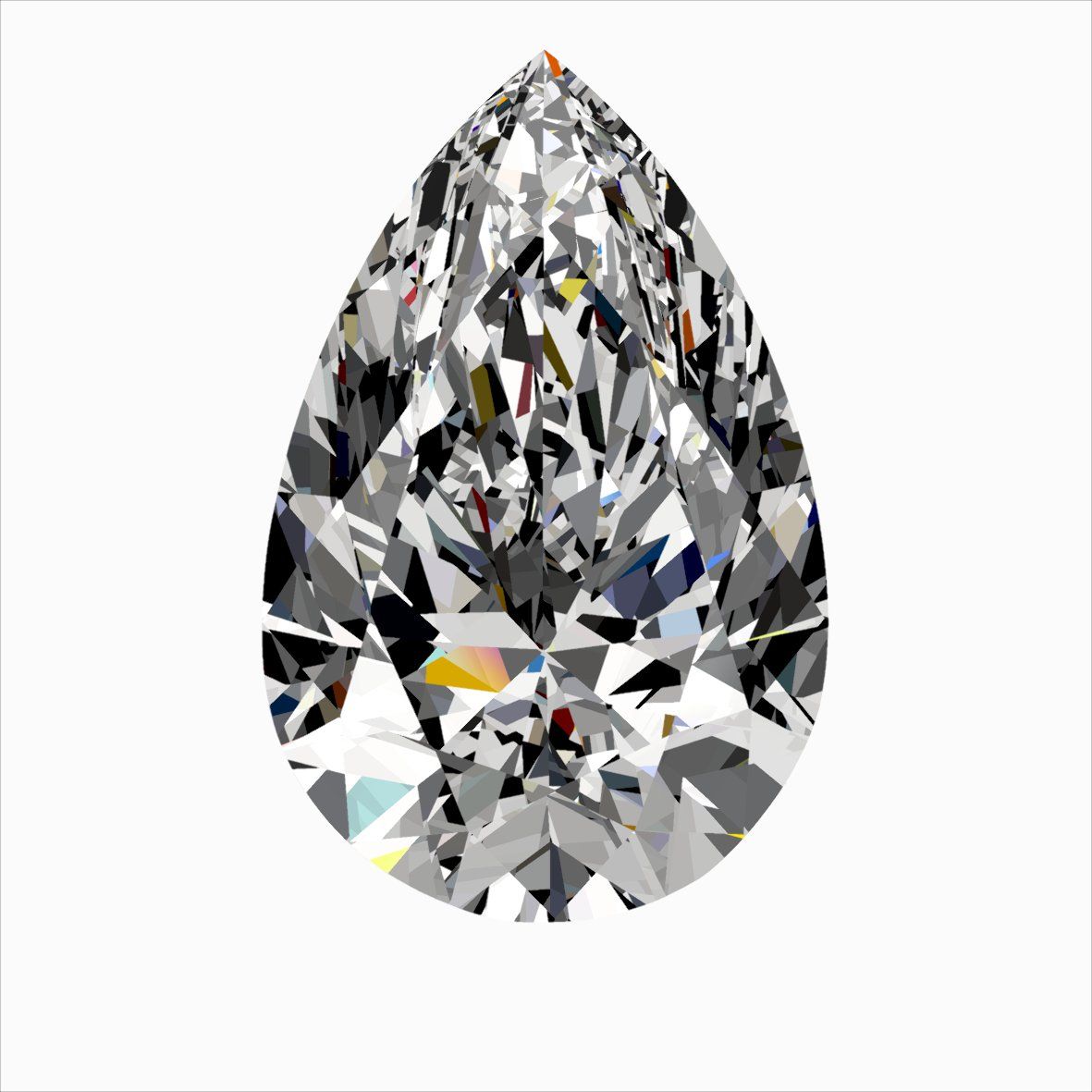 0.3 ct Pear Diamond