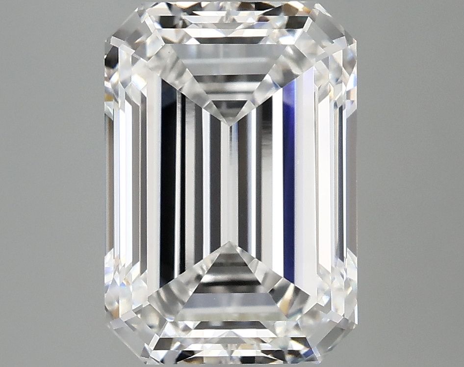 4.10 ct. emerald Lab Grown Diamond front image