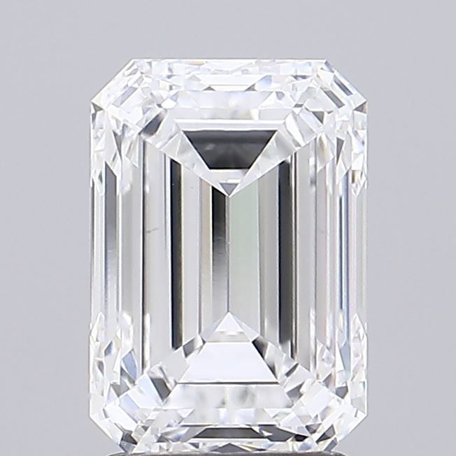 2.84 ct. emerald Lab Grown Diamond front image