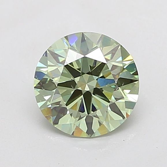 2.0 CT Fancy Intense Green ROUND