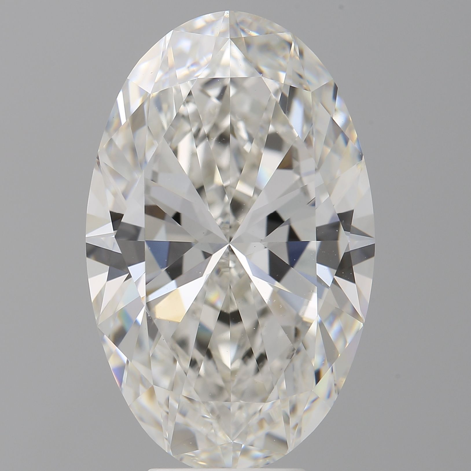 8.05 ct. oval Lab Grown Diamond front image