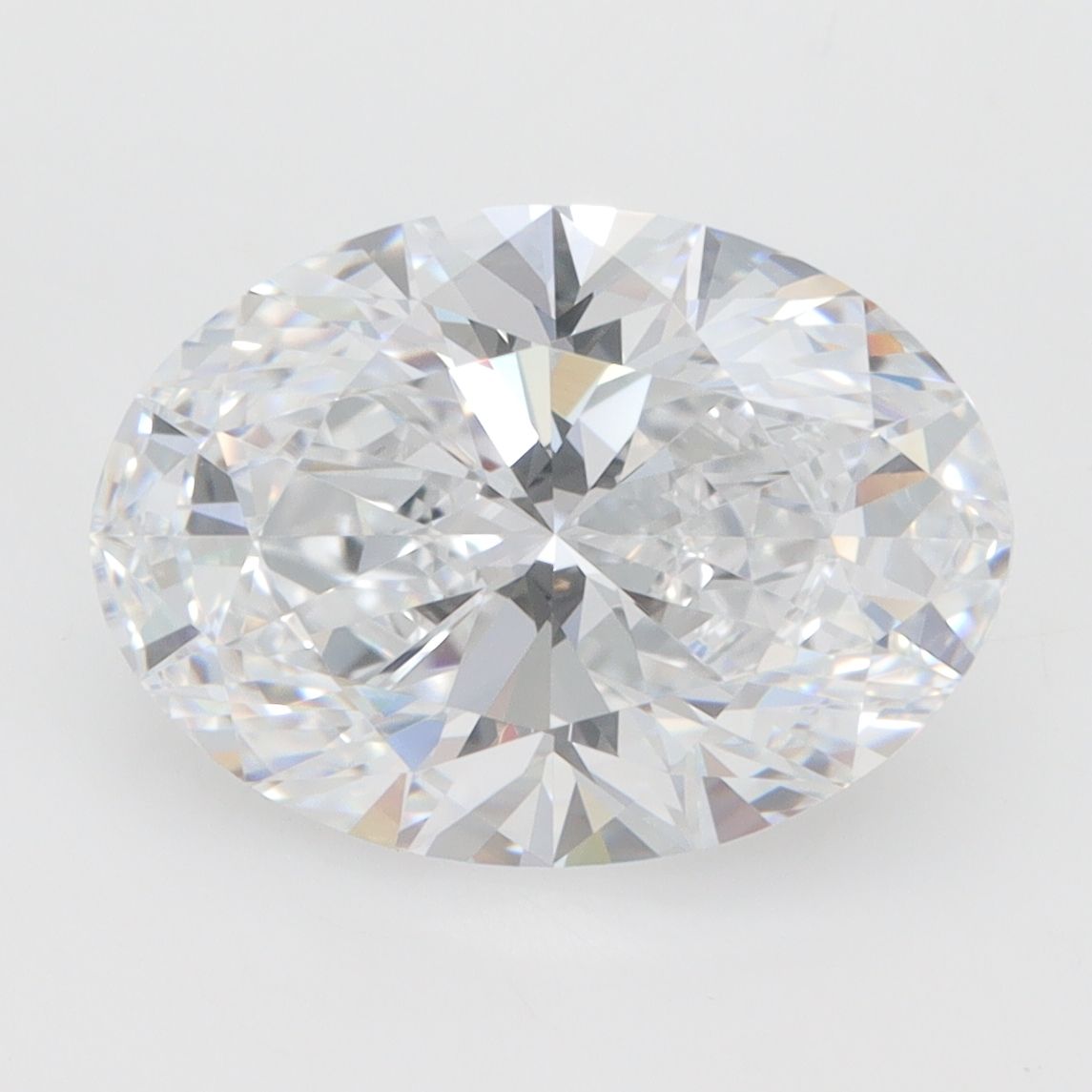 3.02 ct. oval Lab Grown Diamond front image