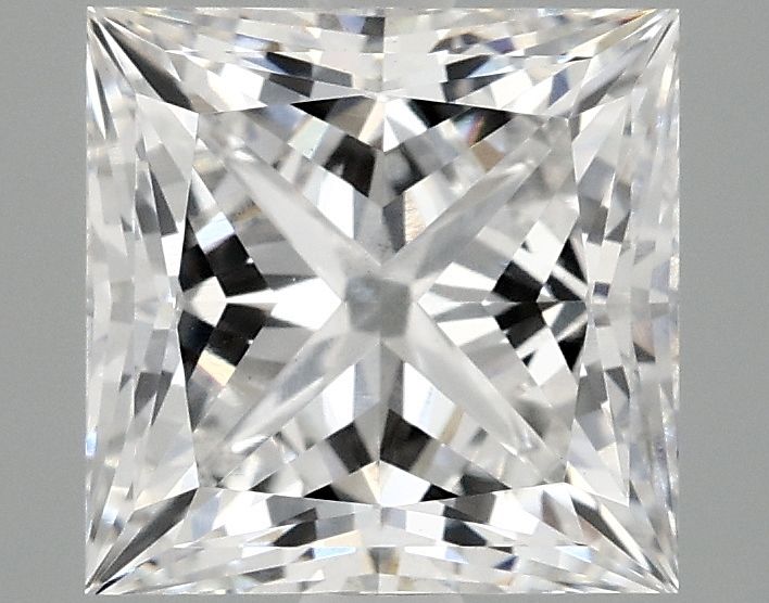 2.87 ct. princess Lab Grown Diamond front image