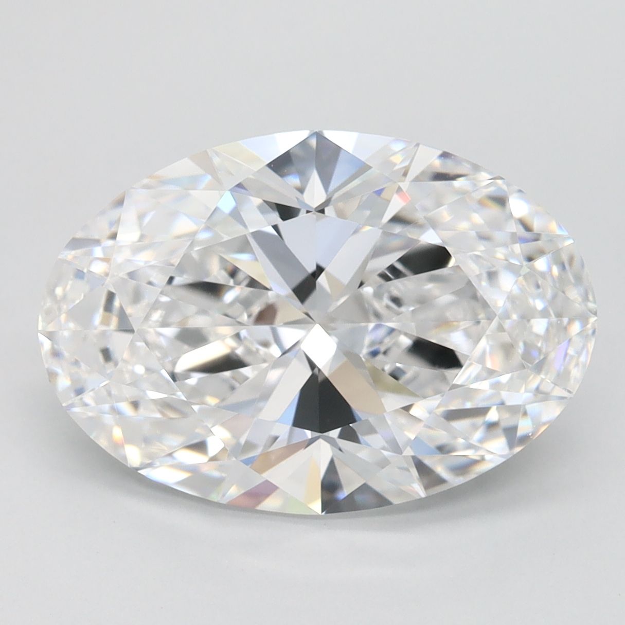 3.70 ct. oval Lab Grown Diamond front image