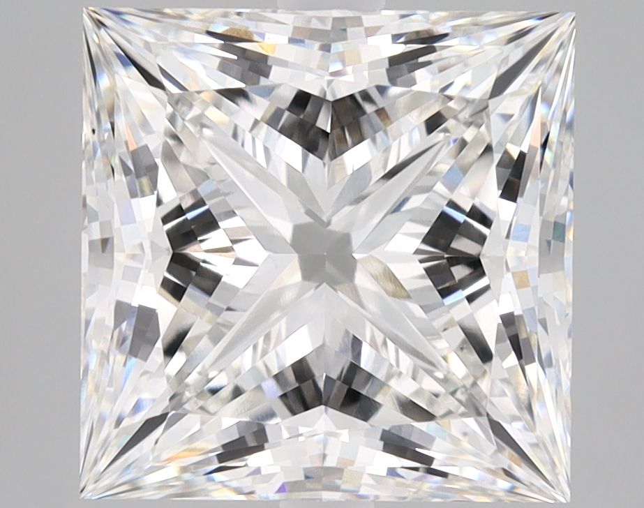 5.30 ct. princess Lab Grown Diamond front image