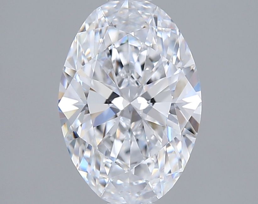 1.22 ct. oval Lab Grown Diamond front image