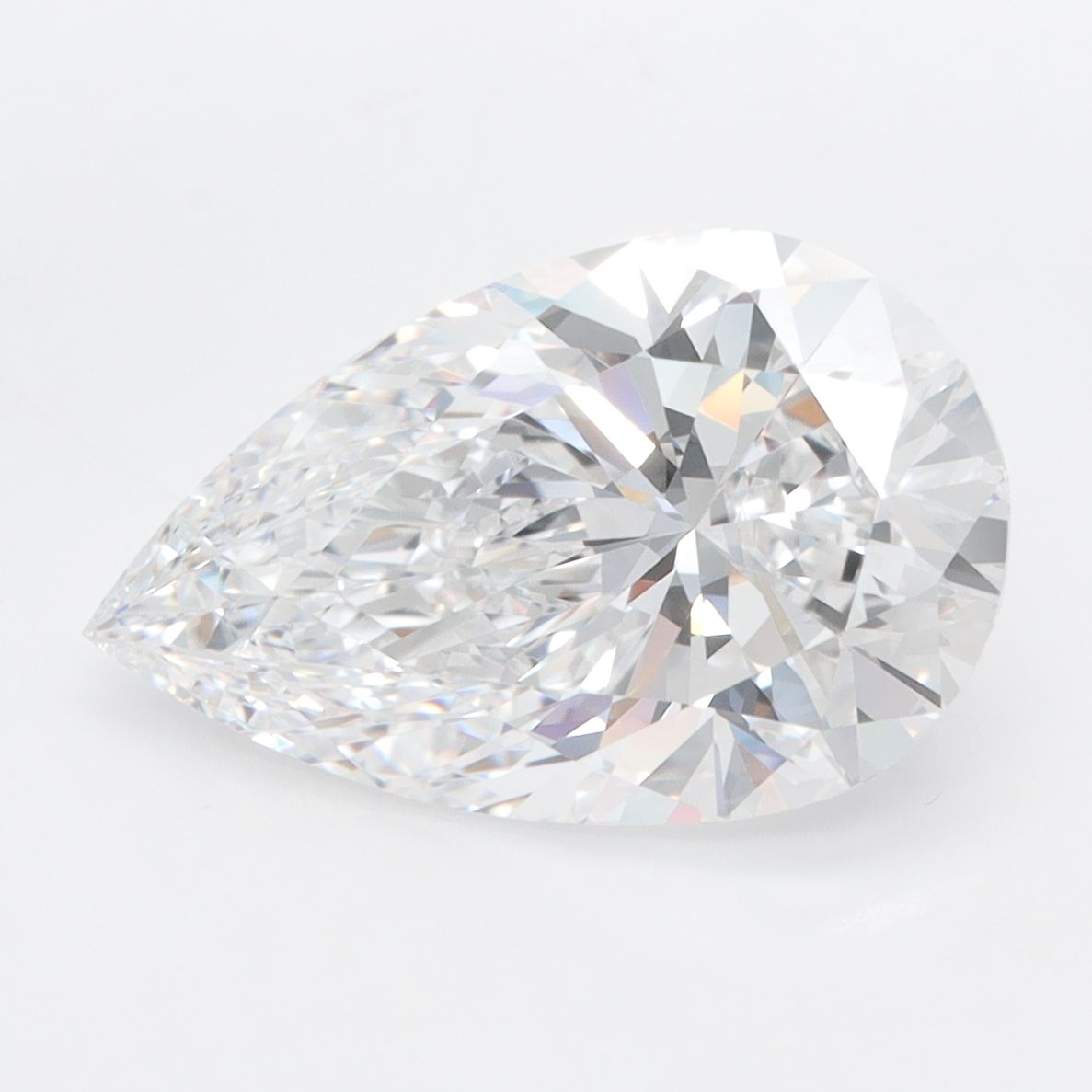 4.08 ct. pear Lab Grown Diamond front image