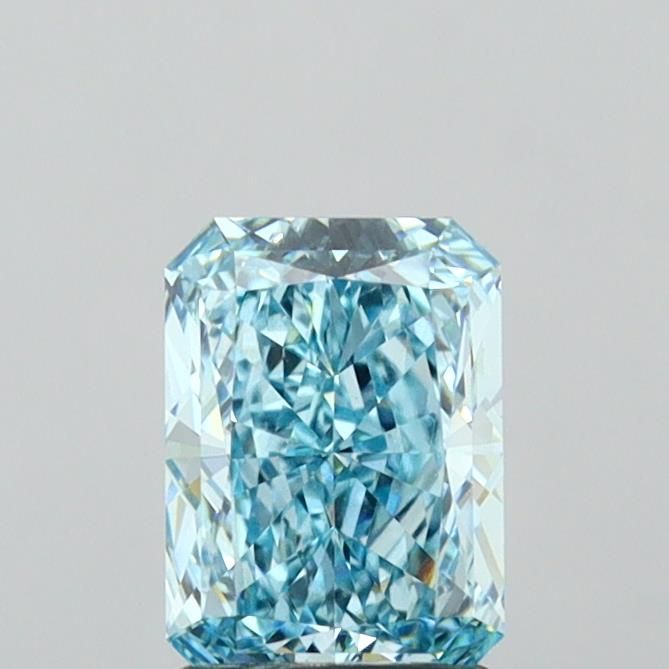 1.34 CT Fancy Vivid Blue RADIANT
