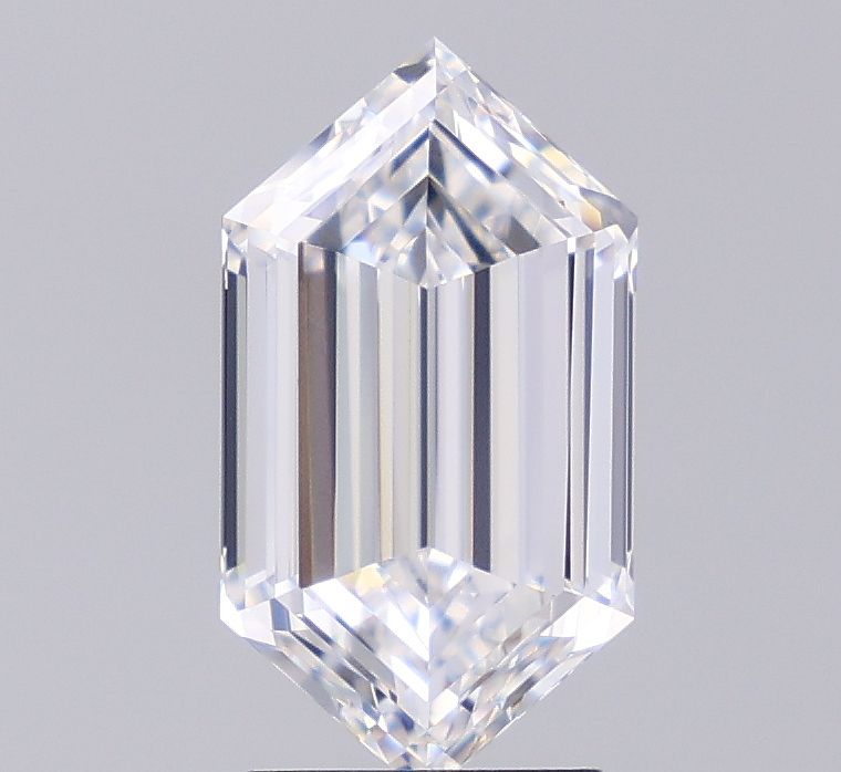 3.04 ct lab-grown Hexagonal Diamond