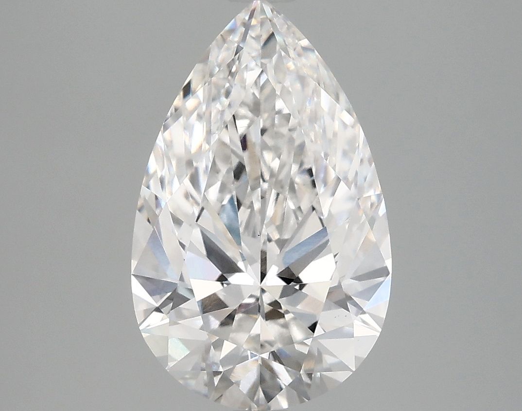 3.10 ct. pear Lab Grown Diamond front image