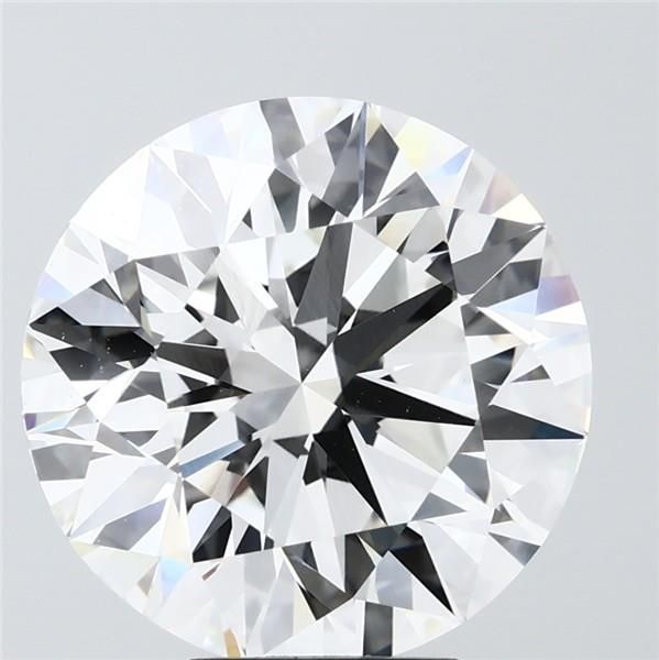 7.05 ct. round Lab Grown Diamond front image