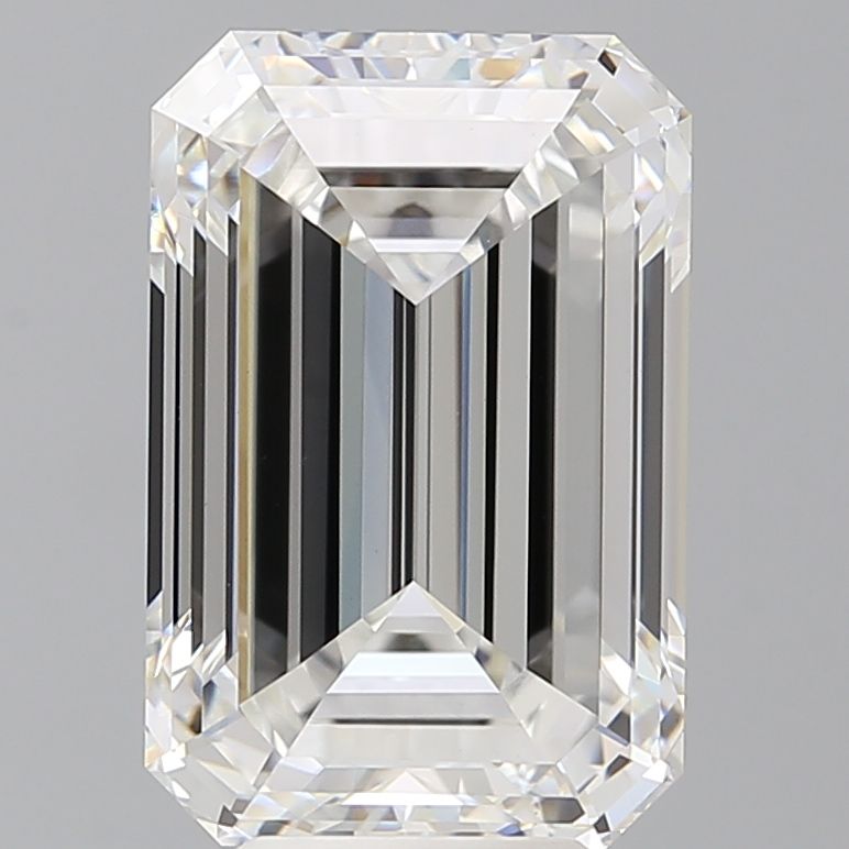 6.55 ct. emerald Lab Grown Diamond front image
