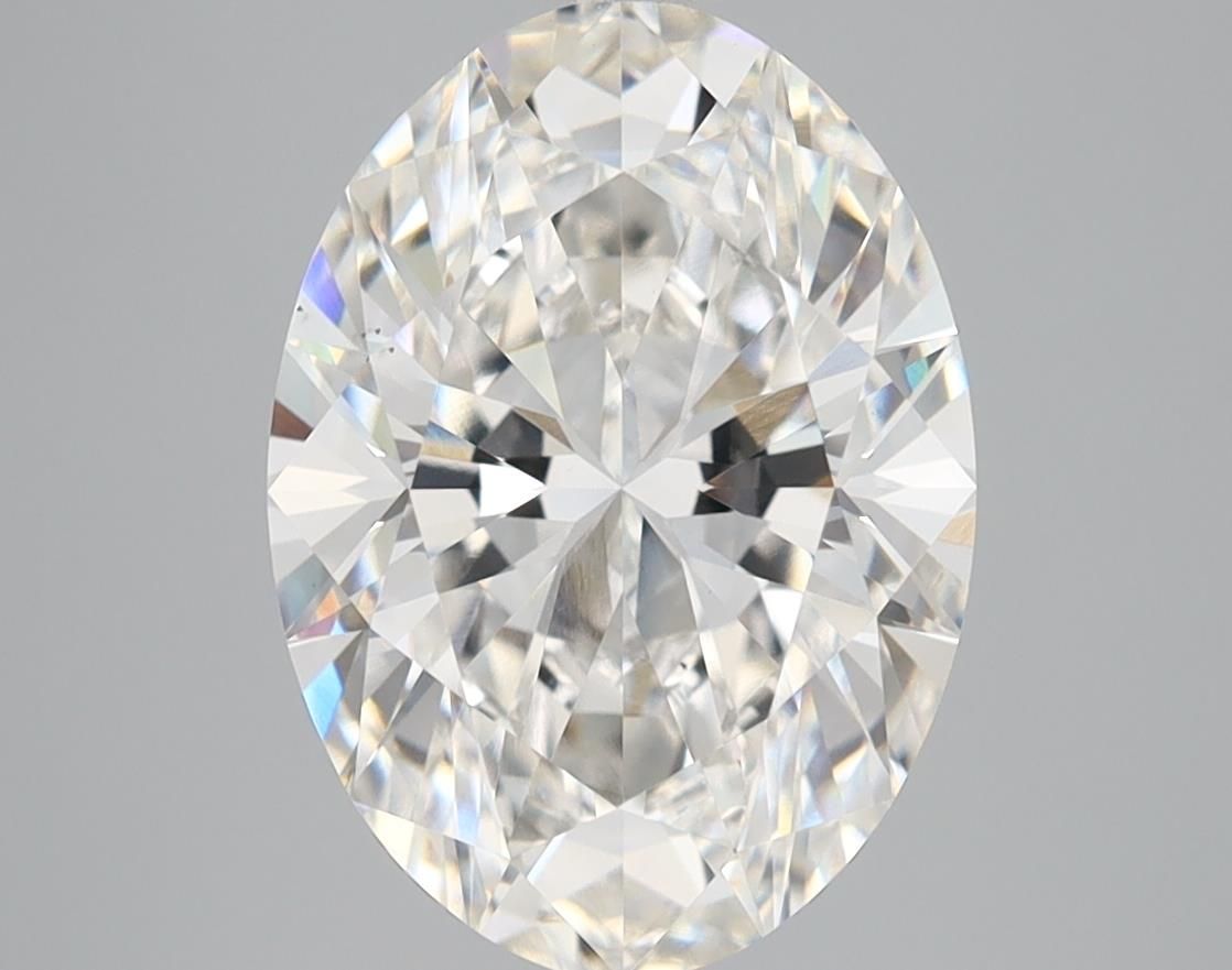 3.72 ct. oval Lab Grown Diamond front image
