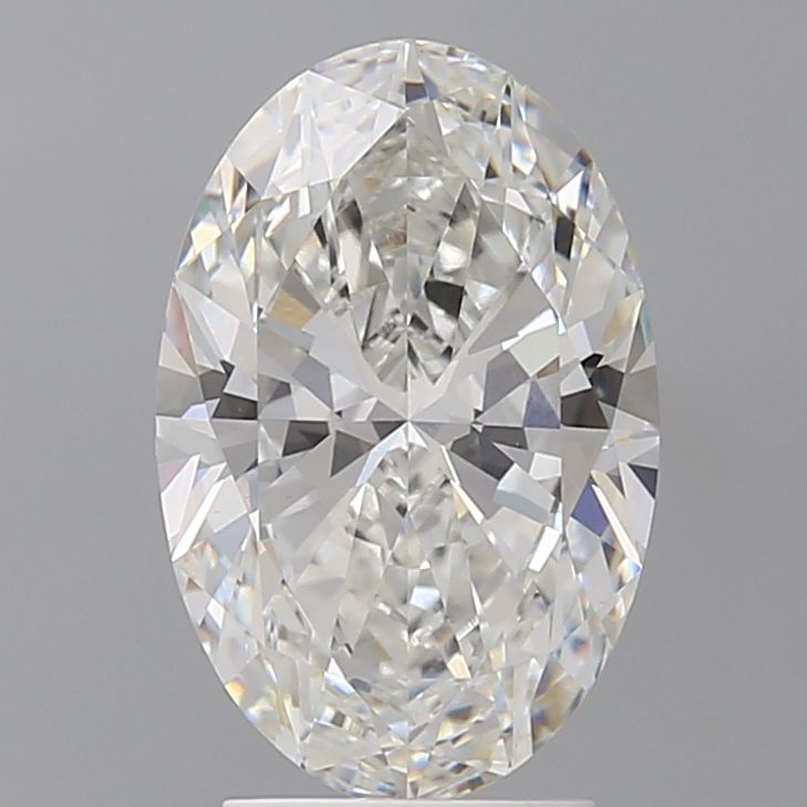 3.09 ct. oval Lab Grown Diamond front image