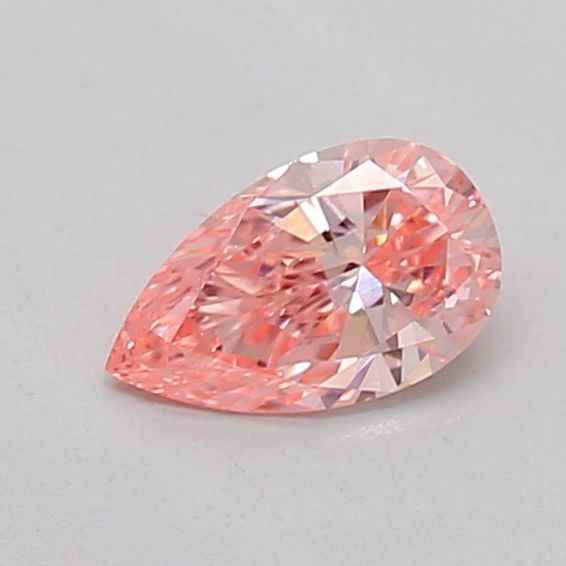 0.21 CT Fancy Vivid Pink PEAR