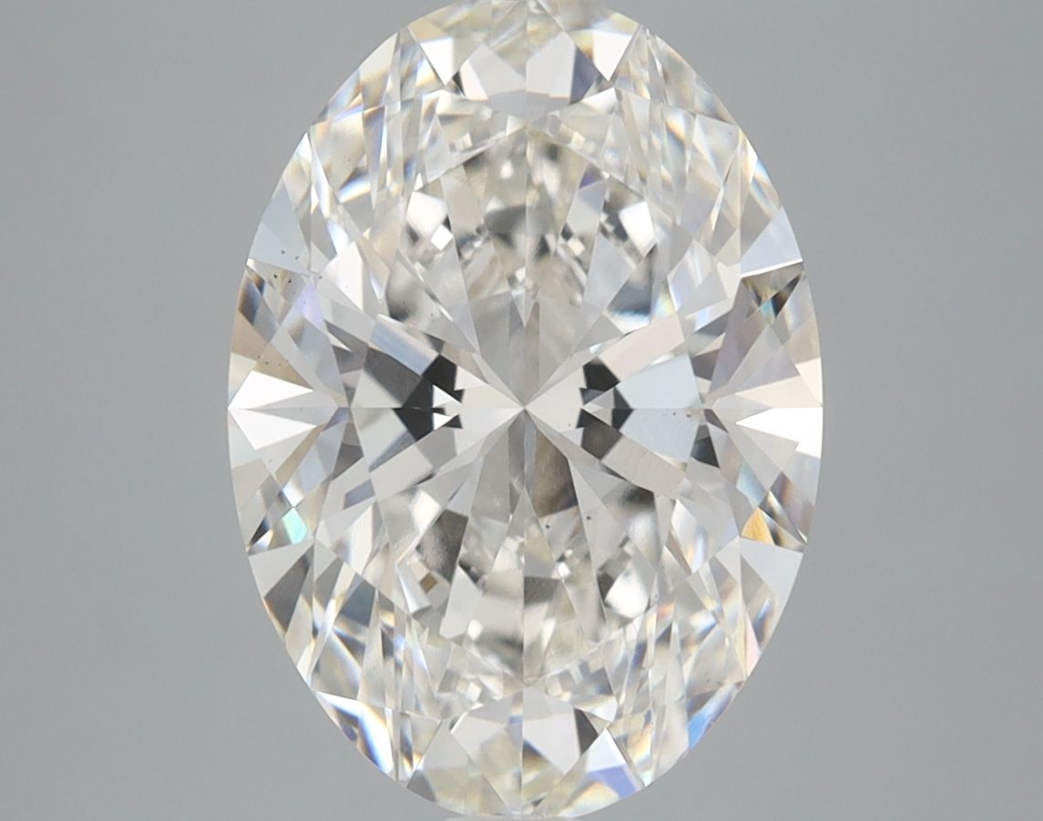 4.08 ct. oval Lab Grown Diamond front image