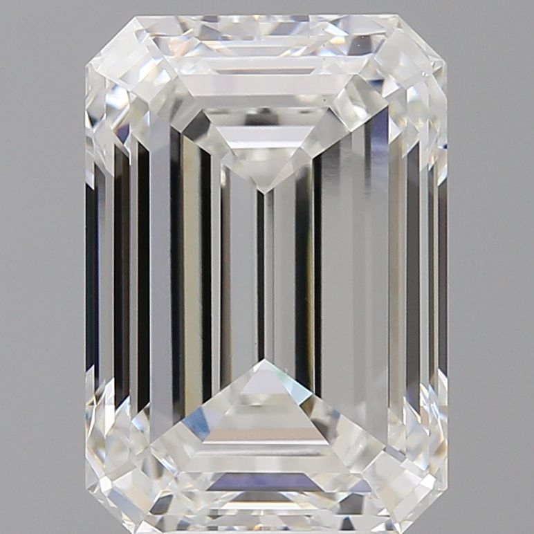 6.54 ct. emerald Lab Grown Diamond front image
