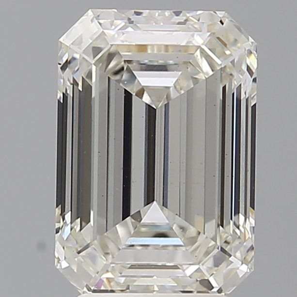 3.59 ct. emerald Lab Grown Diamond front image
