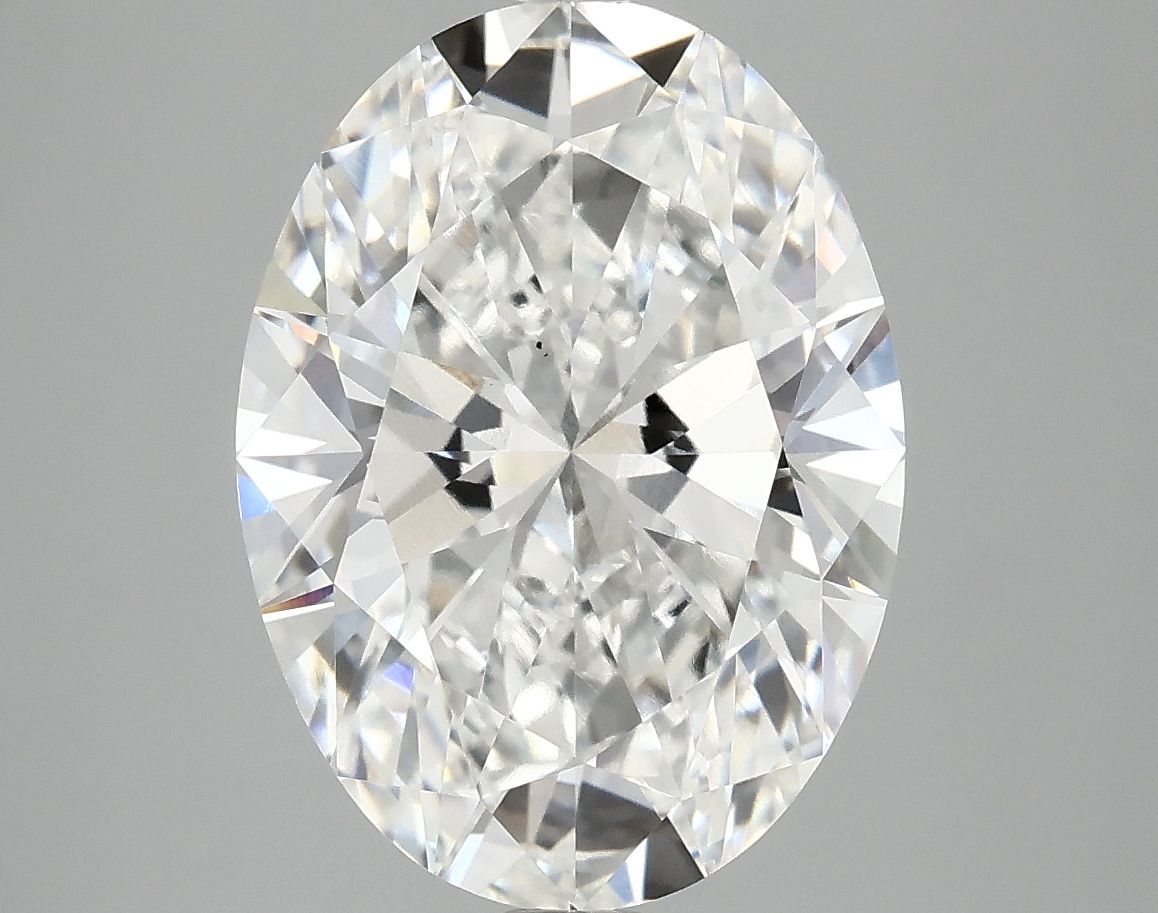 5.05 ct. oval Lab Grown Diamond front image