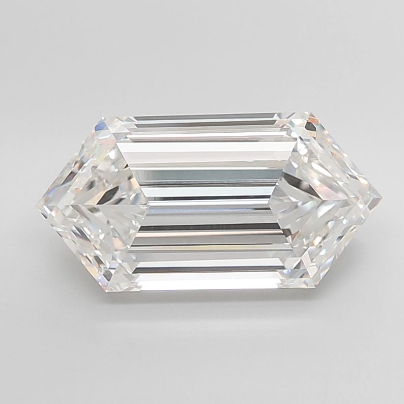 10.35 ct lab-grown Hexagonal Diamond