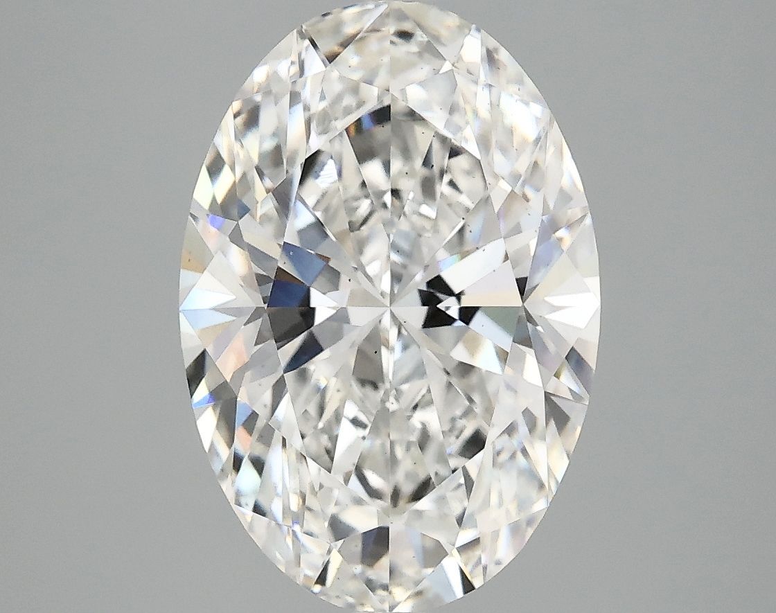 4.06 ct. oval Lab Grown Diamond front image