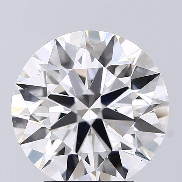 2.70 ct. round Lab Grown Diamond front image
