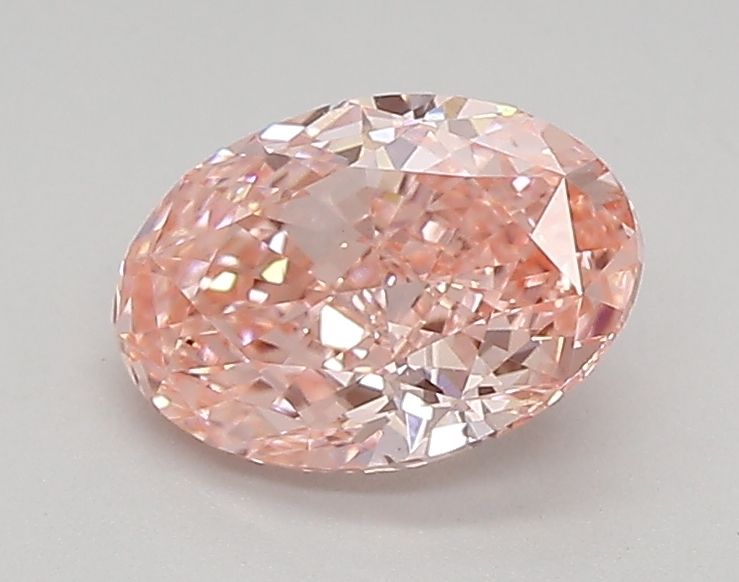 0.99 CT Fancy Vivid Pink OVAL