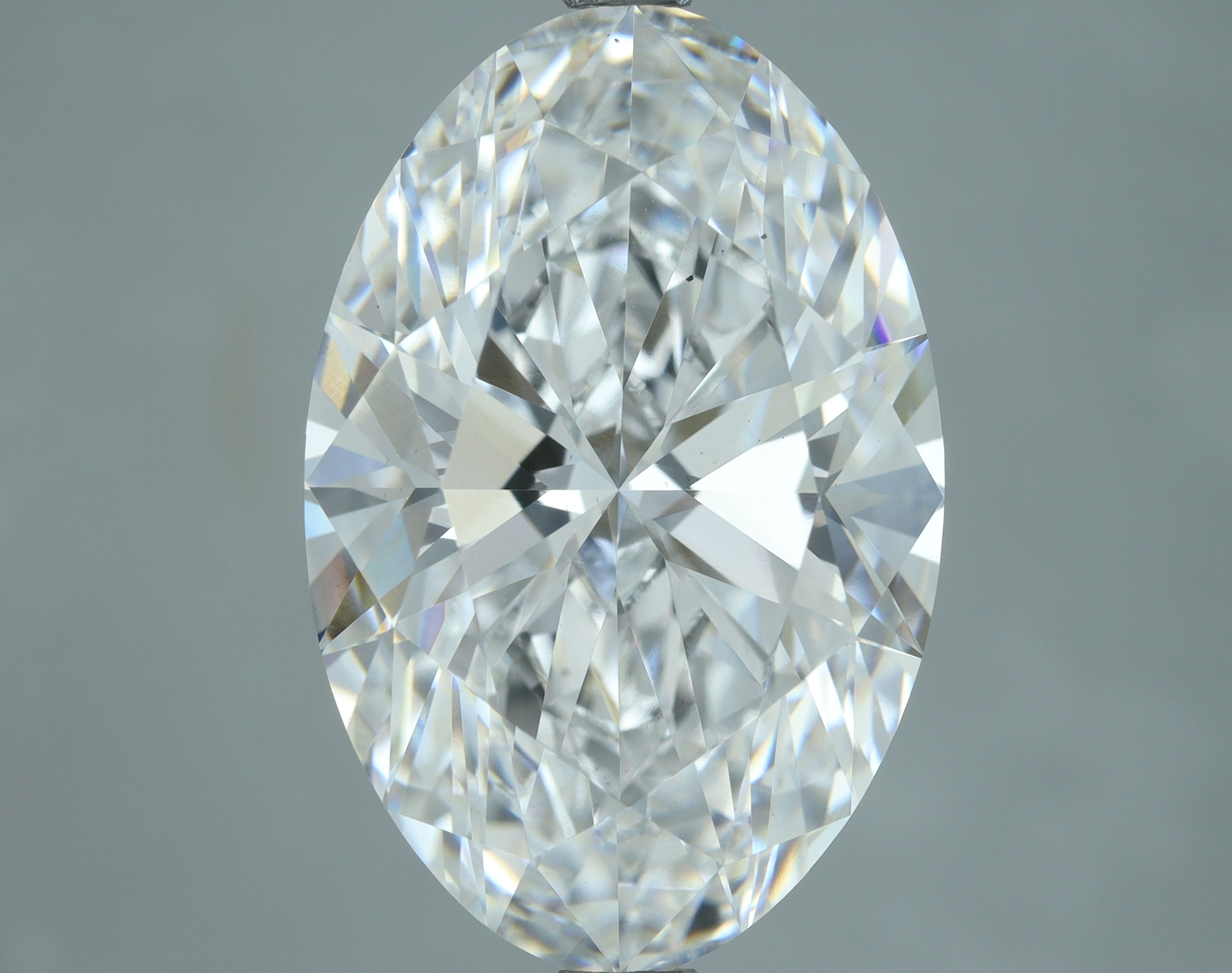 7.53 ct. oval Lab Grown Diamond front image