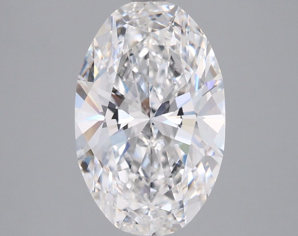 3.02 ct. oval Lab Grown Diamond front image