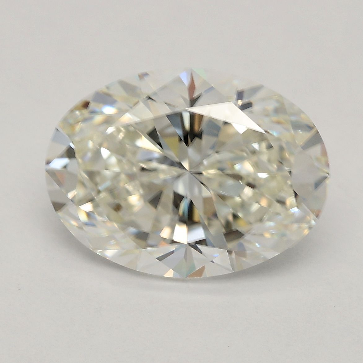 3.09 ct. oval Lab Grown Diamond front image