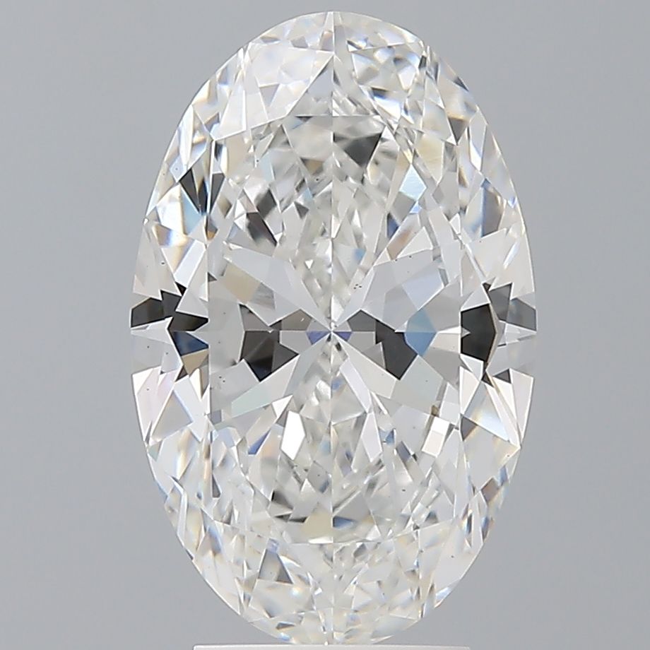 4.09 ct. oval Lab Grown Diamond front image
