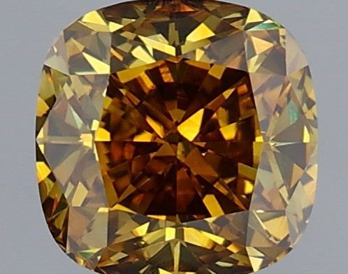 Diament 1.31 ct Fancy Deep Brown Yellow/SI1