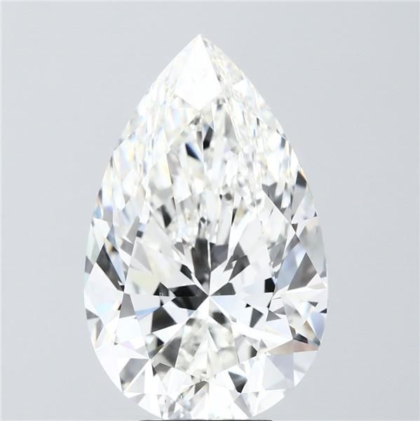 7.08 ct. pear Lab Grown Diamond front image