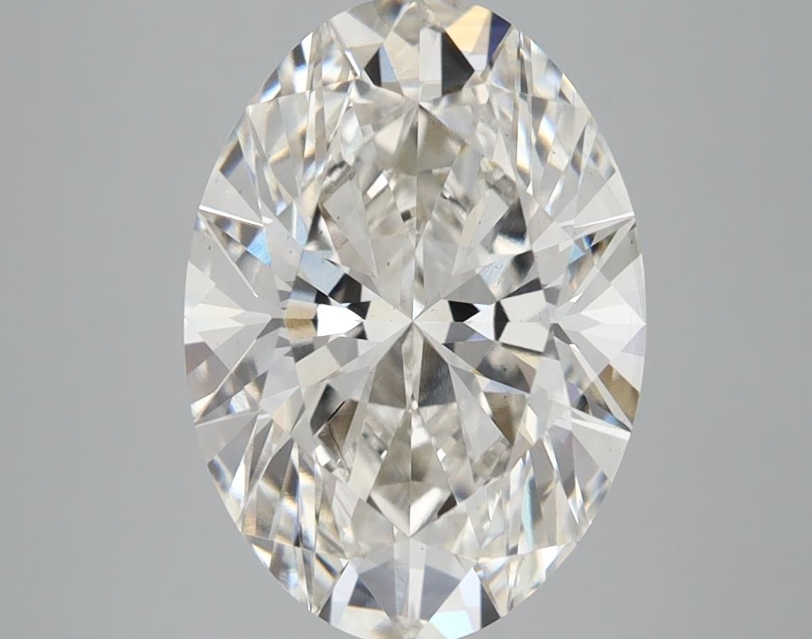 4.04 ct. oval Lab Grown Diamond front image