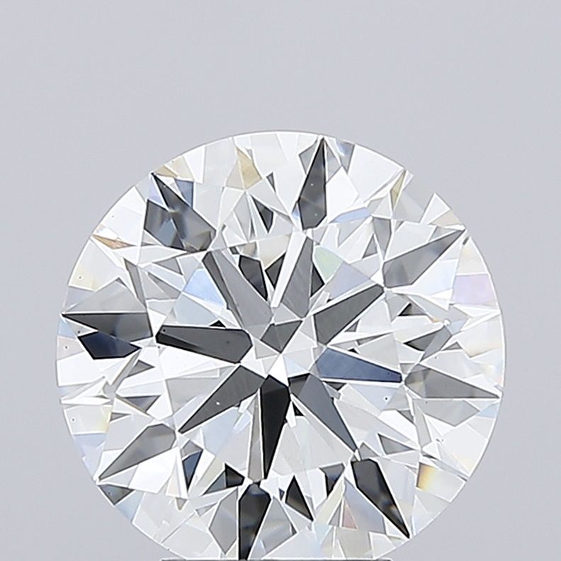 5.54 ct. round Lab Grown Diamond front image