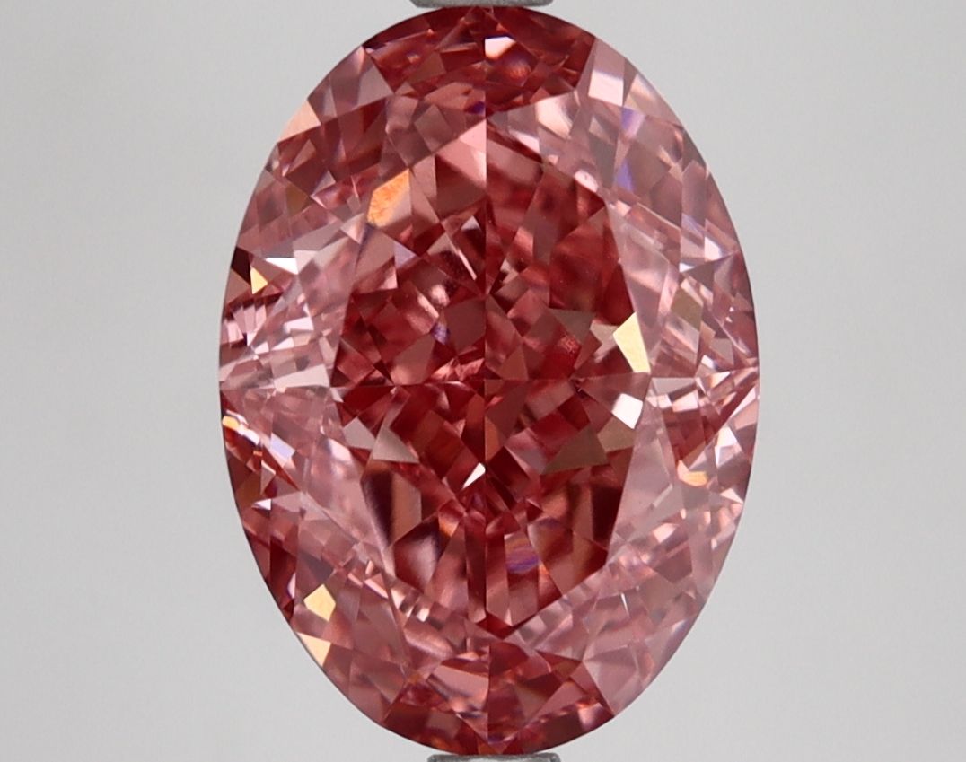 4.21 ct. oval Lab Grown Diamond front image