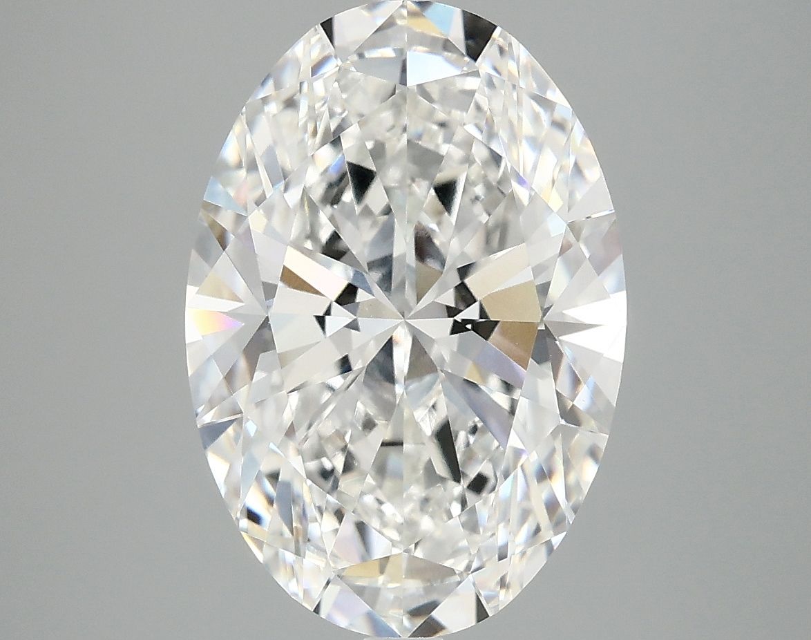 5.01 ct. oval Lab Grown Diamond front image