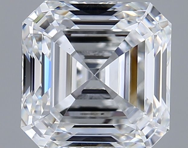 1.75 ct lab-grown Asscher Diamond