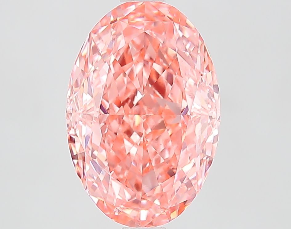 3.05 ct. oval Lab Grown Diamond front image