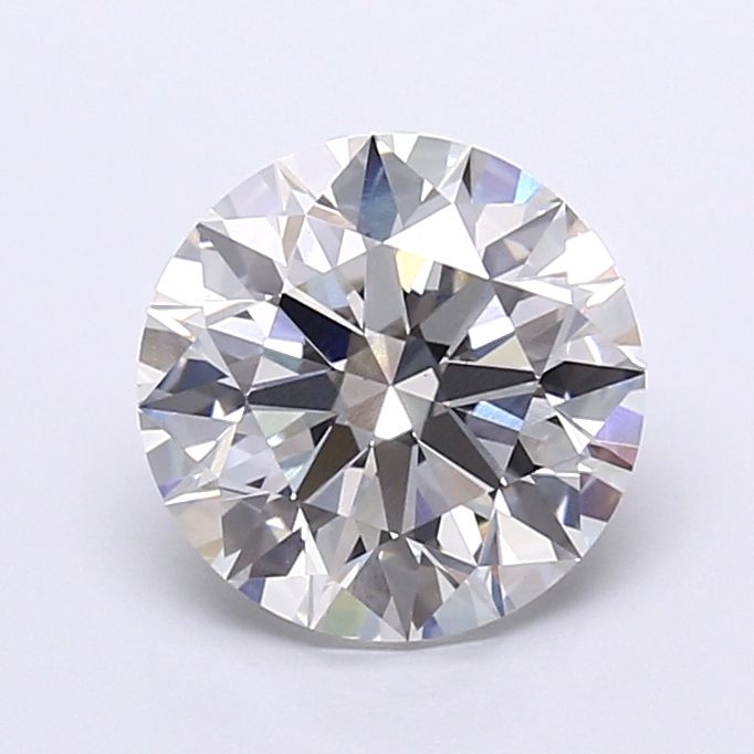 2.70 ct. round Lab Grown Diamond front image