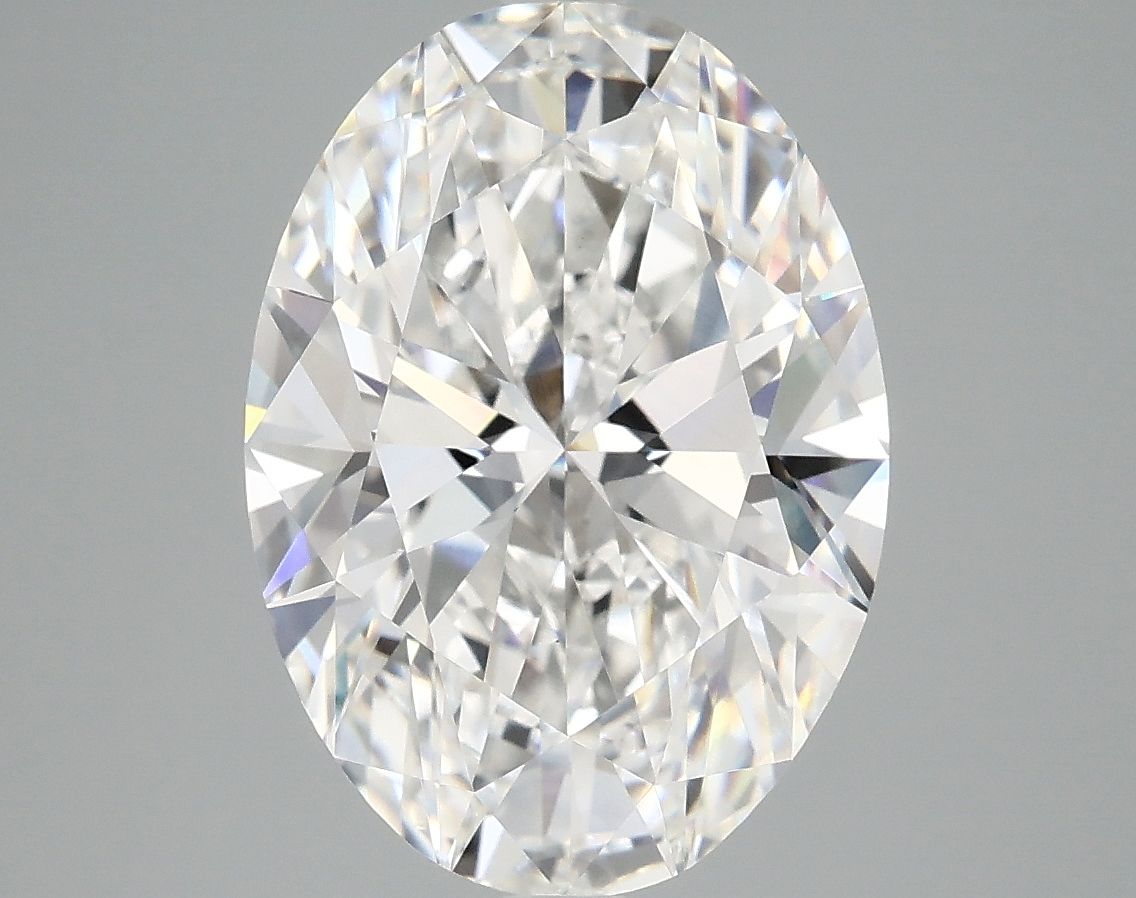 5.01 ct. oval Lab Grown Diamond front image