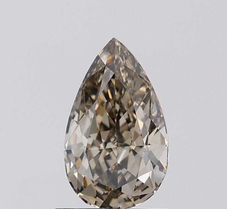 1.12 CT Fancy Light Gray PEAR
