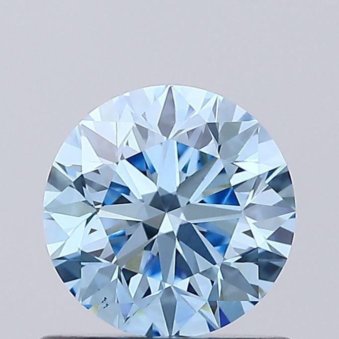 0.8 CT Fancy Vivid Blue ROUND