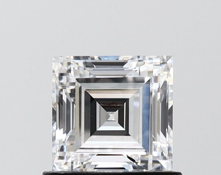 1 ct lab-grown Square radiant Diamond