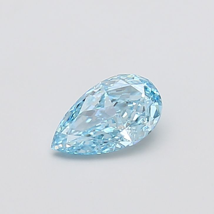 1.01 CT Fancy Vivid Blue PEAR