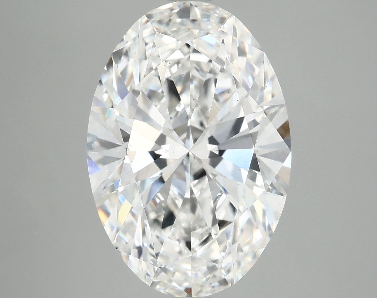 5.00 ct. oval Lab Grown Diamond front image